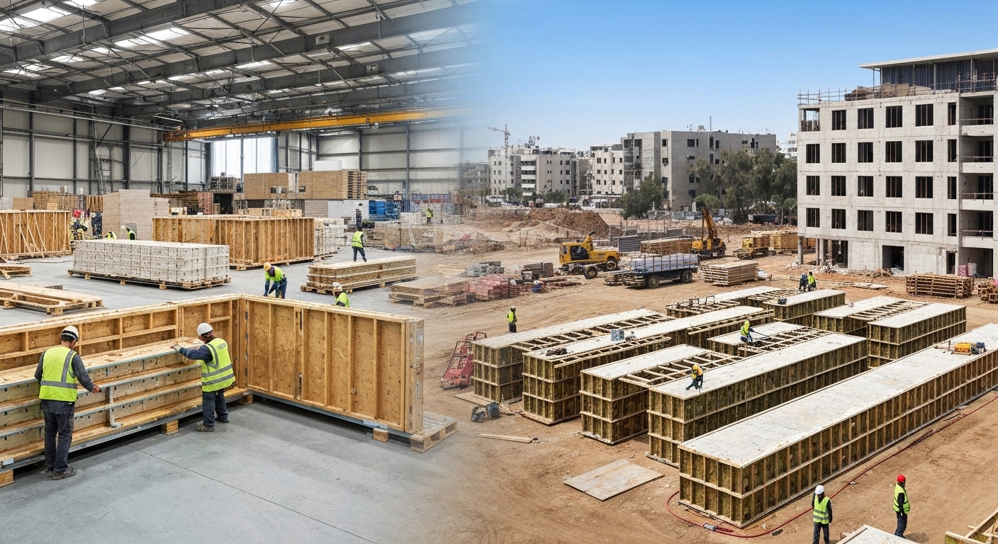מהפכת הבנייה המהירה: כיצד טכנולוגיות חדשניות מקצרות זמני בנייה ב-70%